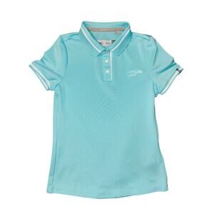 KJUS Girl's Stephanie Short Sleeve Golf Polo UPF+ 30, size 8
